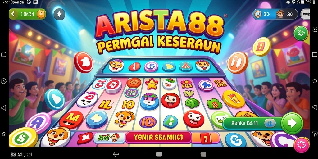 Gameplay seru ARISTA88 dengan tantangan Bingo menanti Anda.