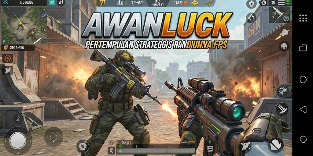 Gameplay seru AWANLUCK dengan grafis FPS yang menakjubkan.