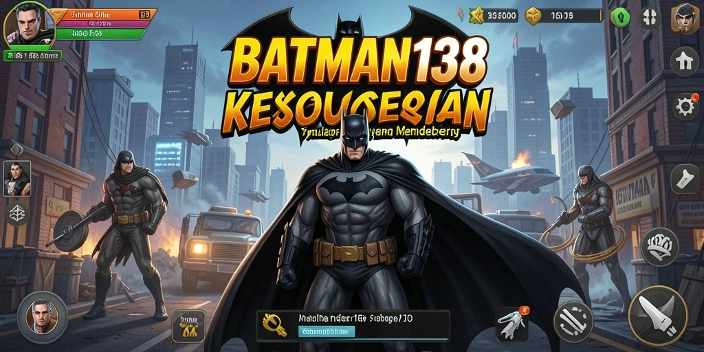 Screenshot utama menampilkan gameplay mendebarkan BATMAN138 Tycoon.
