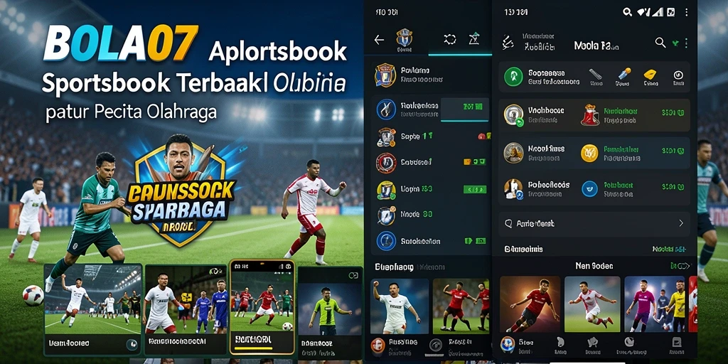 Tampilan utama <strong>BOLA07</strong> menunjukkan berbagai pilihan taruhan olahraga.