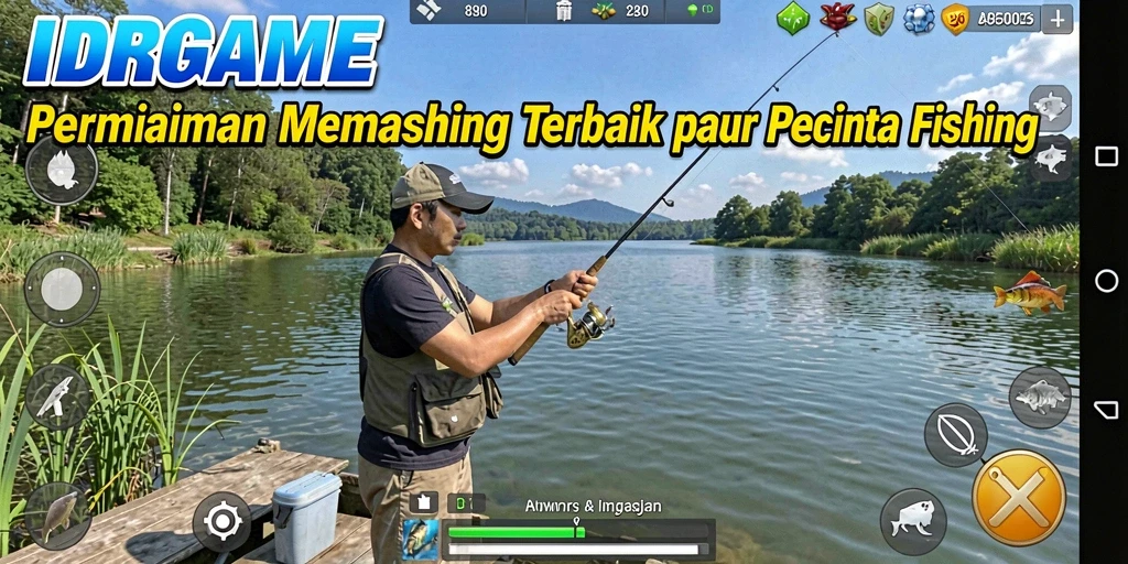 Tangkapan ikan besar dalam gameplay seru IDRGAME.