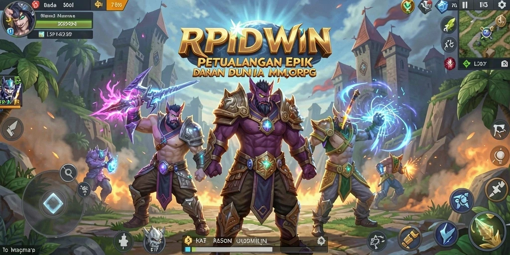 Tampilan epik dari gameplay RPIDWIN yang menarik dan penuh petualangan.