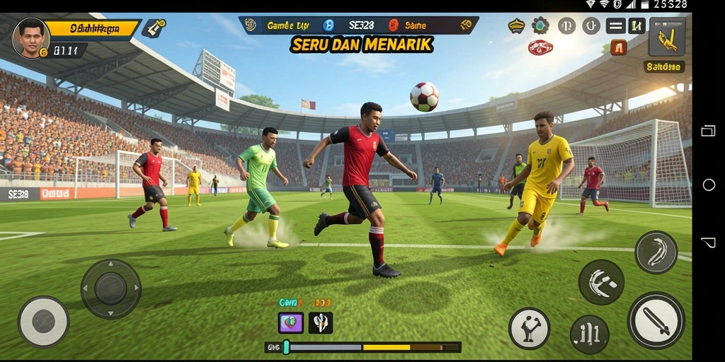 Tangkapan layar dari gameplay yang mendebarkan di SE328.
