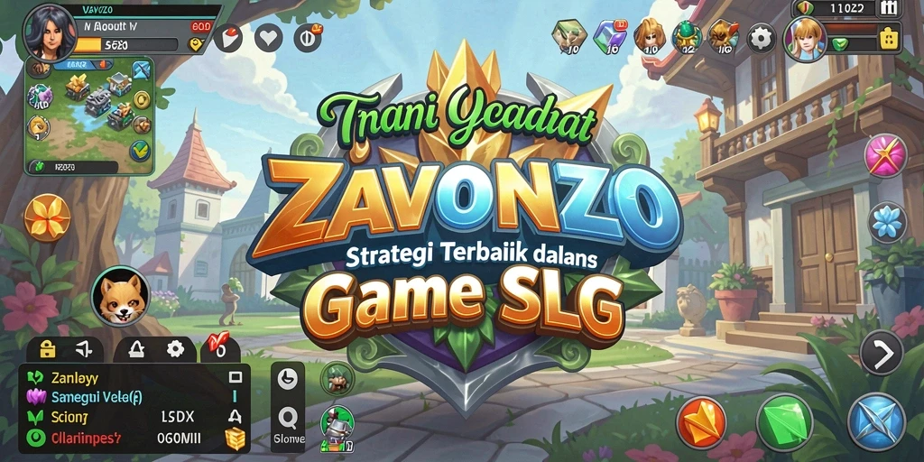 Tampilan aksi strategis dari gameplay ZAVONZO yang mendebarkan.